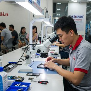 thay pin iphone tại minh thắng mobile